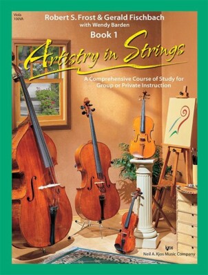 ARTISTRY IN STRINGS BOOK 1 FOR VIOLA KJOS FROST COMPREHENSIVE METHOD ...