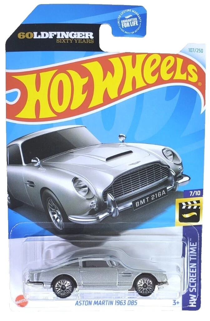 Hot Wheels James Bond Aston Martin Contemporary Manufacture Diecast Cars, Trucks & Vans