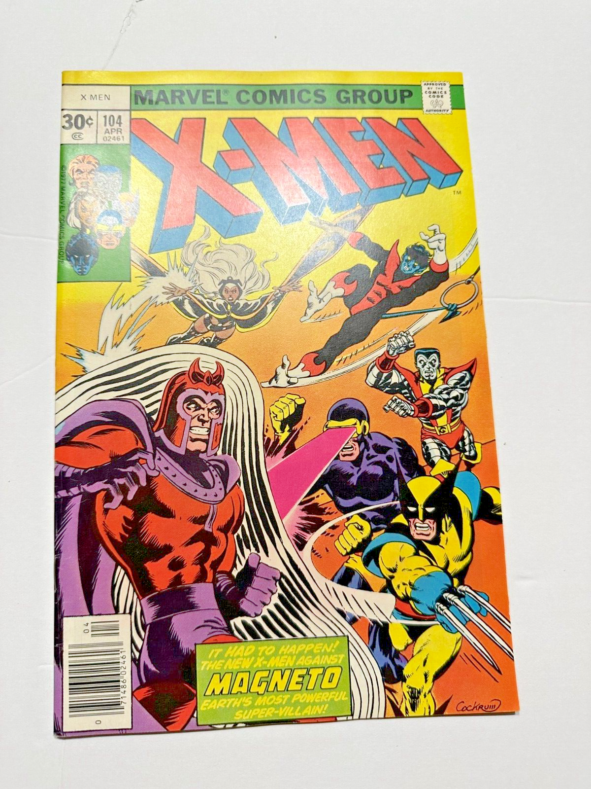 The X-Men #104 (Marvel Comics April 1977)  AWESOME COPY!