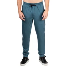 $84 Natori Men's Modern Fit Stretch Joggers, Stargazer Polyester Rumi size M.