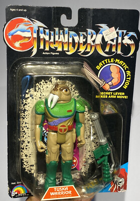 Thundercats 1985 LJN Tuska Warrior Sealed Mint on card MOC NM Nice Example NM