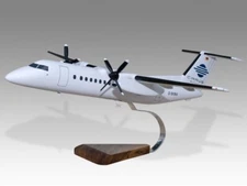 De Havilland Dash 8 300 Cirrus Airlines Desk Wood Airplane New Model Large 1/72