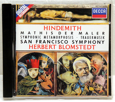 CD - HINDEMITH Mathis der Maler - Blomstedt / San Francisco Symphony