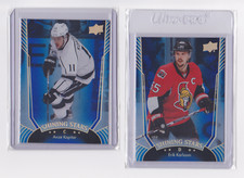 2016-17 UPPER DECK SERIES 1 SHINING STARS BLUE PARALLEL INSERT - DROP DOWN LIST