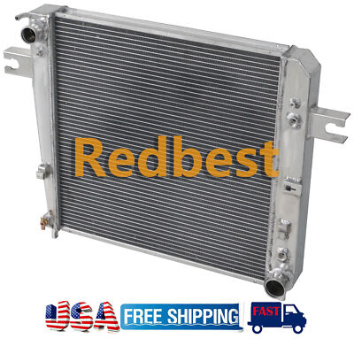 2481 Radiator 3Row Aluminum Radiator For 2002-2007 03 04 Jeep Liberty KJ 3.7L V6 AT ...