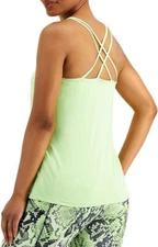 Ideology Active Scoop-Neck Strappy Back Tank Top - Pistachio Green, 2XL #25