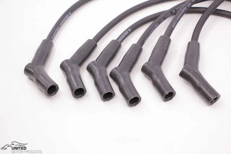 Комплект проводов свечей зажигания соединенный провод зажигания 832 подходит для 01–04 Ford Mustang 3,8 л-V6 - Изображение 2 из 3