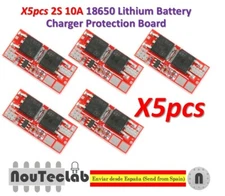5pcs 1S 10A 4.2V Li-ion Lithium 18650 BMS PCM Charging Battery Protection Board
