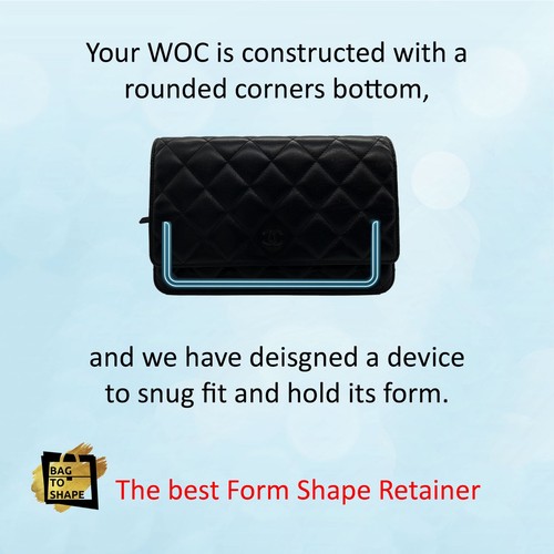 NO MORE sagging WOC bag Proven results handbag shaper for Wallet on Chain bag. - Picture 4 of 13