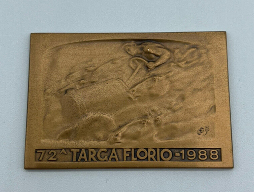 Bonhams : A fine 'Targa Vincenzo Florio 1906' bronze competitor's