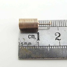 10pcs Copper 433MHz 50  Spring Antenna for Wireless Communication System 15mm