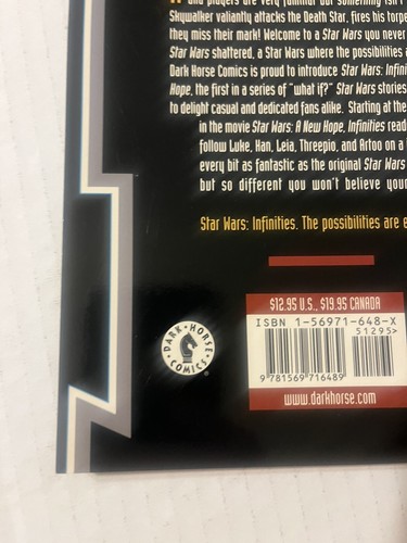 Star Wars Infinities A New Hope. Graphic Novel, TPB. Dark Horse, 2002 - Picture 9 of 15