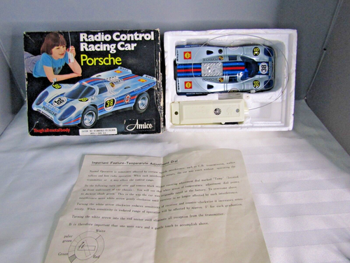 Amico Radio Control #38 Porsche Racing Car with Box Works - Picture 2 of 11