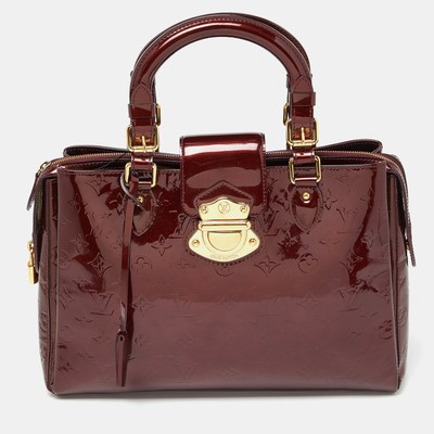 Louis Vuitton Amarante Monogram Vernis Melrose Avenue Bag | eBay