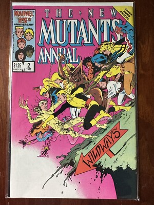 The New Mutants Annual #2 (Marvel, 1986) First Appearance Of Phyloc￼