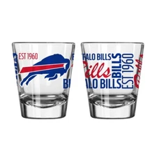 Buffalo Bills Boelter NFL Spirit 2oz Shot Glass (1)