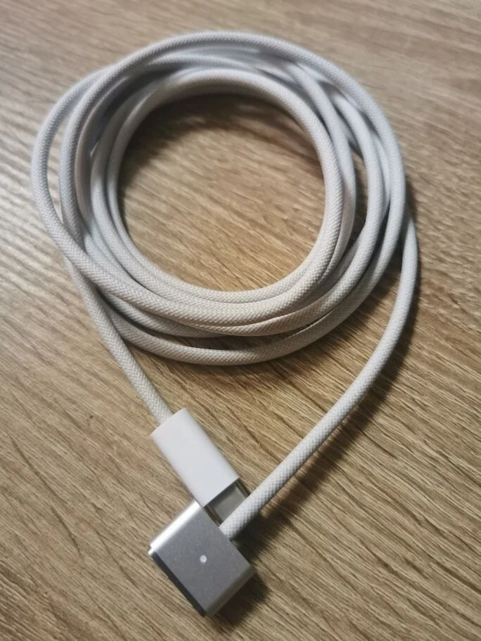Apple MacBook Air M2 Charging Cable MagSafe 3 gray - Image 4 of 4