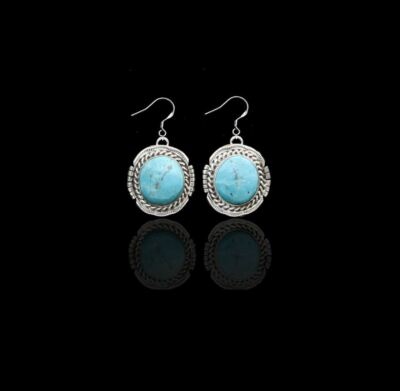 Lana Pilot Mountain Turquoise Earrings