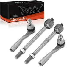 4x Front Inner & Outer Tie Rod End Kit for Mercedes-Benz GL350 GL450 ML250 ML550