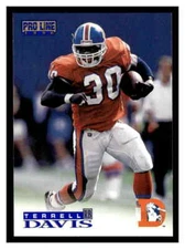1996 Pro Line #42 Terrell Davis