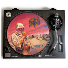 DEATH Turntable Slipmat for Vinyl Records 12" DJ Slip Mat death metal vinyls