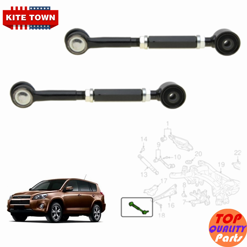 Rear Control Lateral Arm Set Pair LH+RH For Toyota Rav4 2006-2010