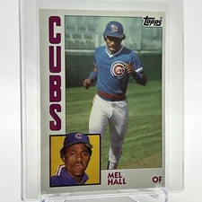 1984 Topps Mel Hall Baseball Card #508 NM-Mint FREE SHIPPING