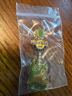 Hard Rock Cafe Osaka 2006 Year of the Dog Guitar Pin LE 300