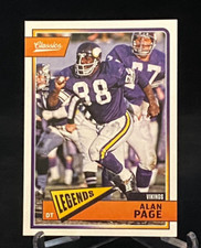 2018 Panini Classics Red Back #113 Alan Page Minnesota Vikings 258/299