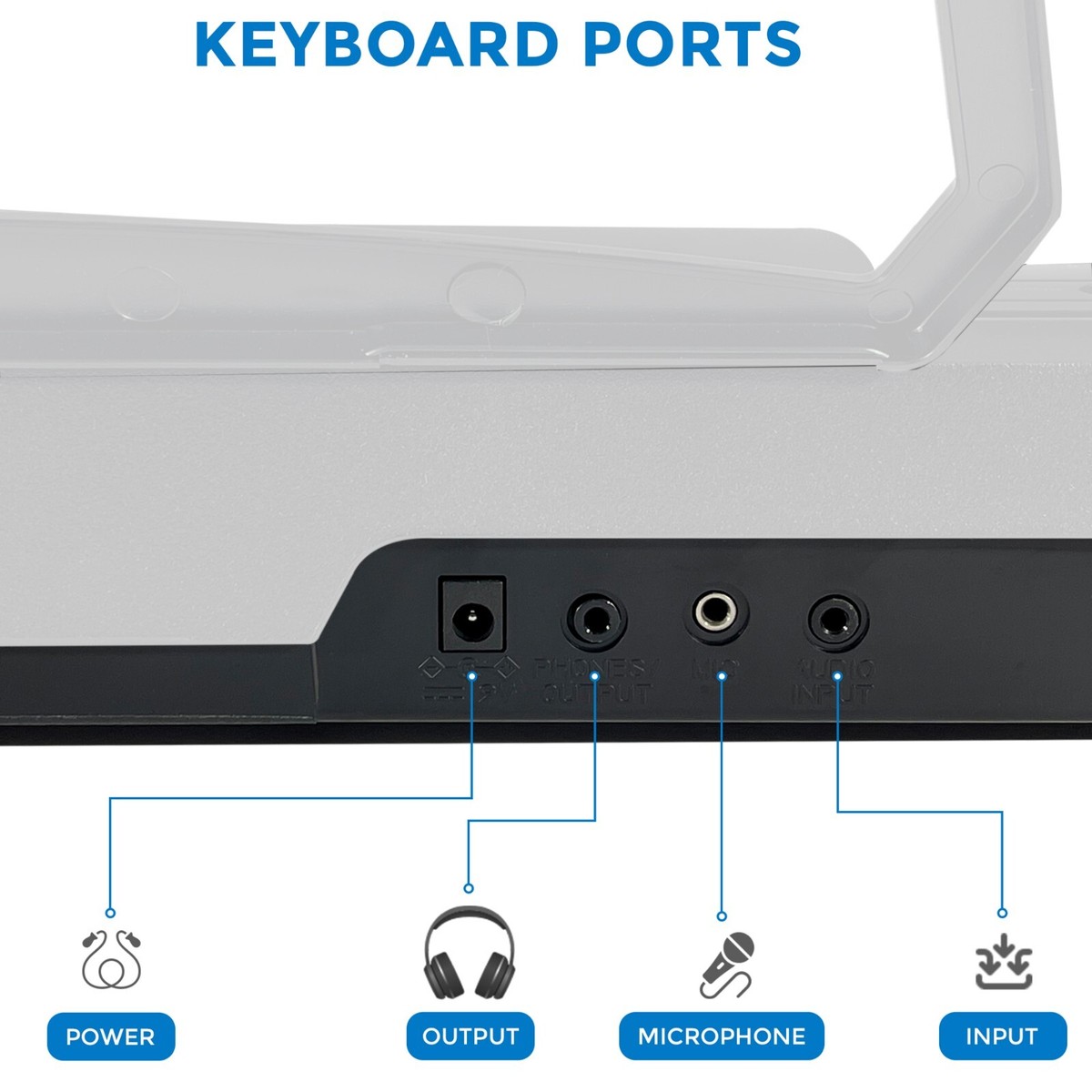Toyrific Clavier électronique 54 Touches Avec Micro – Académie De Musique Pour Enfants, Ludique Et éducatif Dès 5 Ans