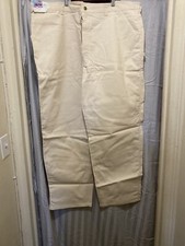 Vintage,Liberty painters pants ,zipper,100 cotton,color beige big And Tall 