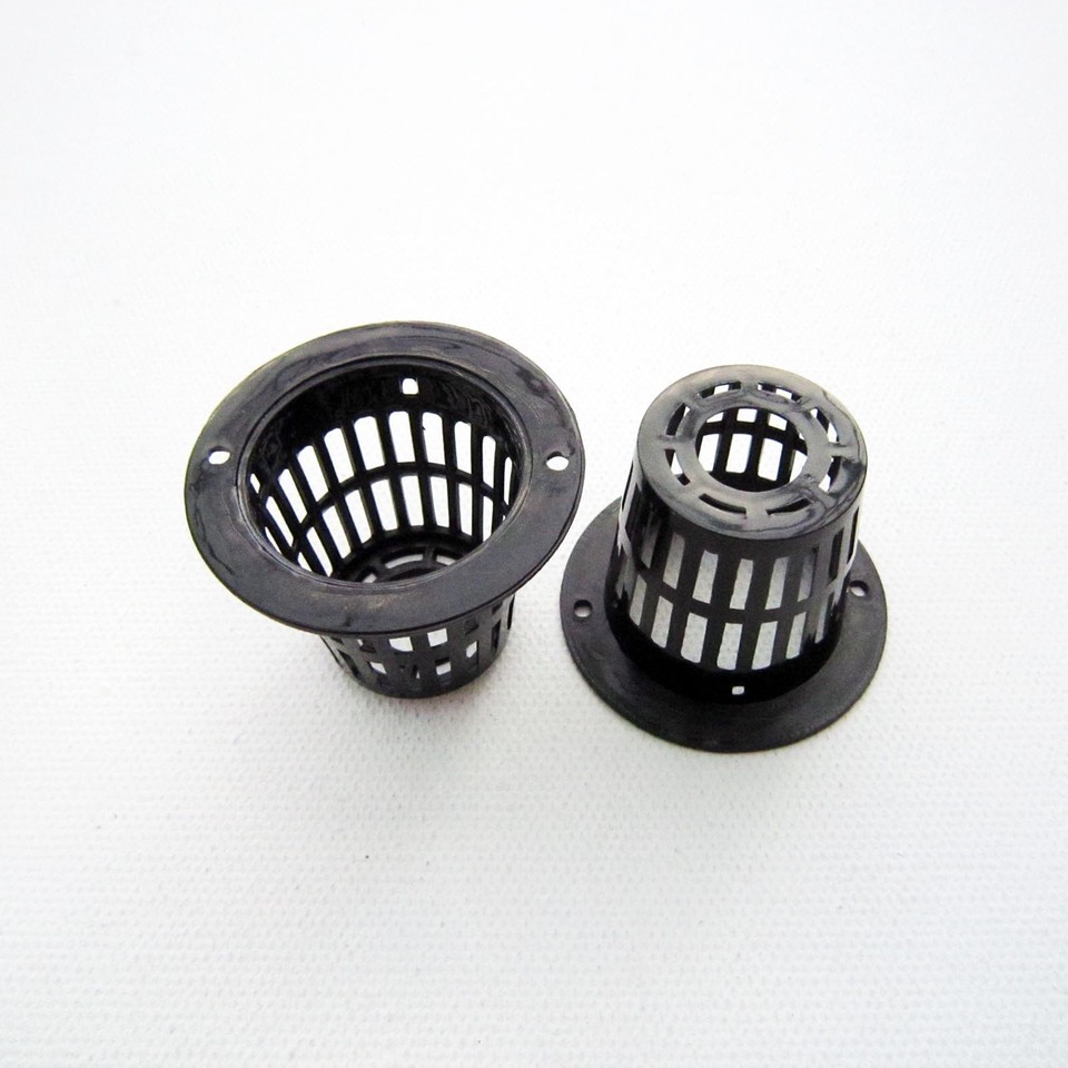 10 Cestini A Rete Per Piante Idroponiche - Vasetti In Plastica PP, Diametro 8,3 Cm, Per Coltivazione Aeroponica E Giardinaggio - 3