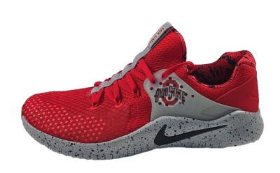 Nike Men's Free TR Red Running Sneakers Size 11 Ohio State