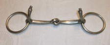 BIT VINTAGE UNIQUE SHAPE RACING BIT, 4 1/2" MOUTHPIECE, ENGLAND, CLEAN. SWEET