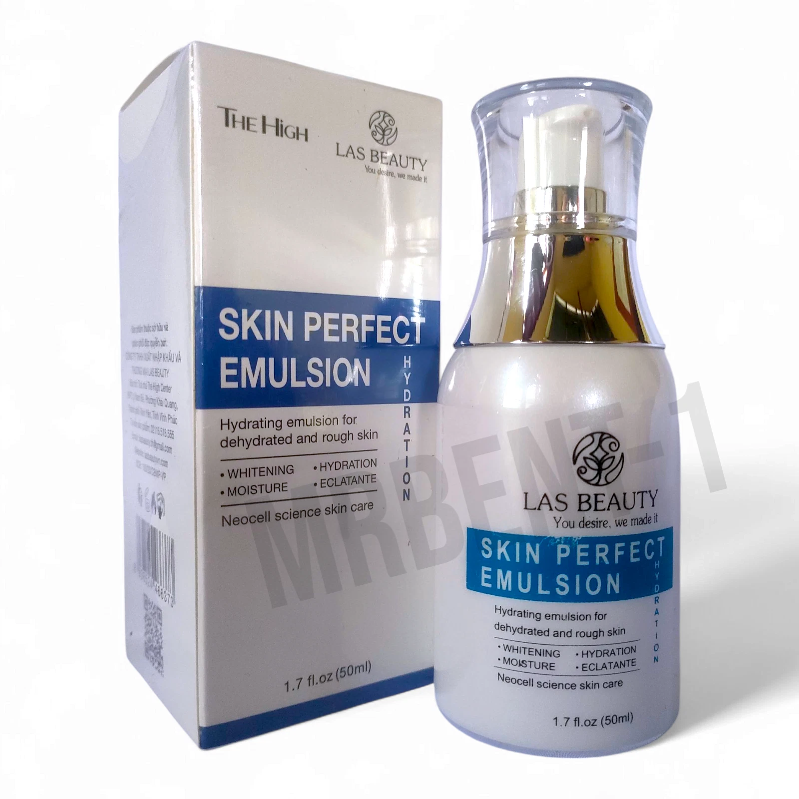 1 Box Las Beauty Original Skin Perfect Emulsion 50ml Sữa Dưỡng Rong Nho Freeship