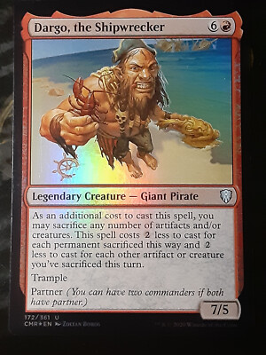 MTG ドラコ【Foil】 Dargo the Shipwrecker FOIL, Commander Legends , Near Mint , MTG