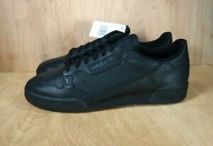 Details about Adidas Continental 80 Originals Triple Black Men's Size 13  BD7657 New