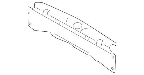 Placa de recubrimiento para Ford (N/P 7F9Z-7411318-AB)