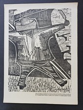 Vintage CUBAN Revolution Print #7 Portrays Fiery 1960 FIDEL CASTRO Havana Speech