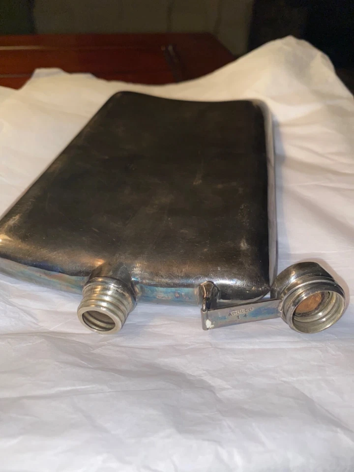 Antiguo frasco de plata hecho por Apollo 14 Silver Co. PLATA/PLATA 🤔 Foto 4 de 4