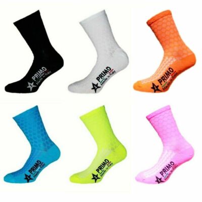 CALZE CALZINI CICLISMO BICI BICICLETTA CORSA MTB COLORATI FLUO