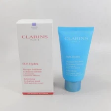 Clarins SOS Hydra Refreshing Hydration Mask 2.3 oz / 75 ml *NEW IN BOX*