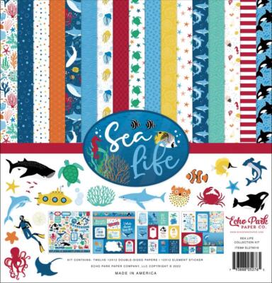 Echo Park ''Sea Life'' 12x12'' Collection Kit