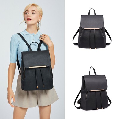 Damen Leder Rucksäcke Schule Umhängetaschen Reisen Rucksäcke