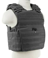 VISM Expert Plate Carrier Vest MED-2XL Tactical Shooting Range Duty Gear GRAY