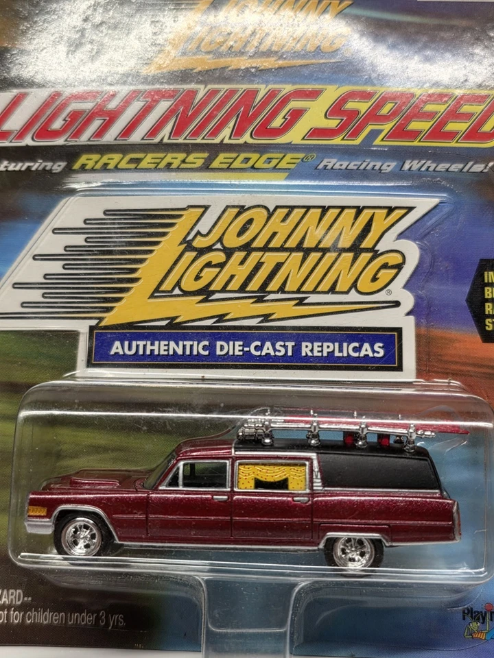 2 Pack Johnny Lightning Lightning Speed Cadillac Haulin Herse / El Camino New!! - Image 3 of 4