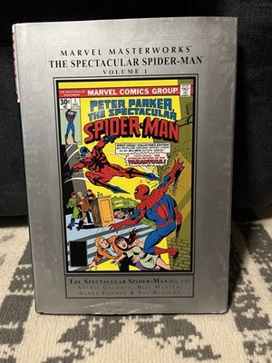 MARVEL MASTERWORKS SPECTACULAR SPIDER-MAN VOL. 1 HC * 1st PRINTING 2017 MARVEL