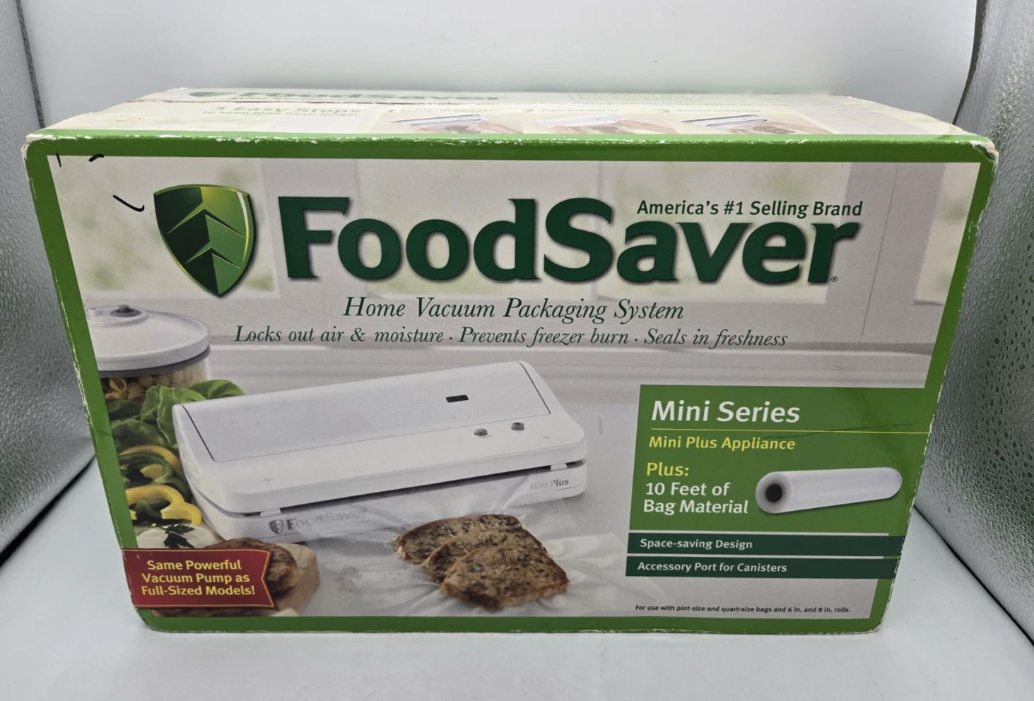 FoodSaver Mini Plus Vacuum Packaging System w/bags NEW
Opens in a new window or tab