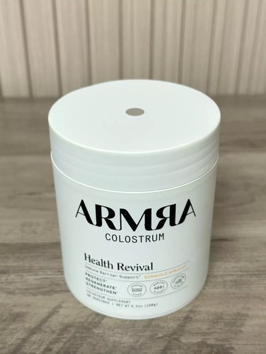ARMRA COLOSTRUM HEALTH REVIVAL IMMUNE BARRIER SUPPORT 90 SERV. SUNGOLD APRICOT - Picture 6 of 10