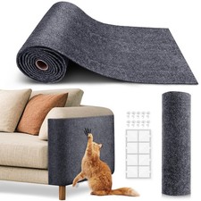Cat Scratch Furniture Protector, Trimmable Self-Adhesive Carpet, DIY Climb Ca...